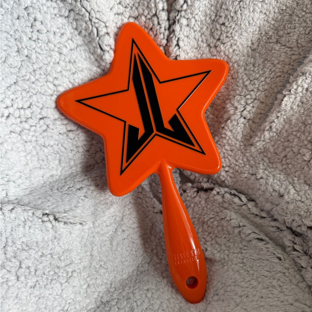 Jeffree Star Halloween Orange Star-Shaped Hand Mirror